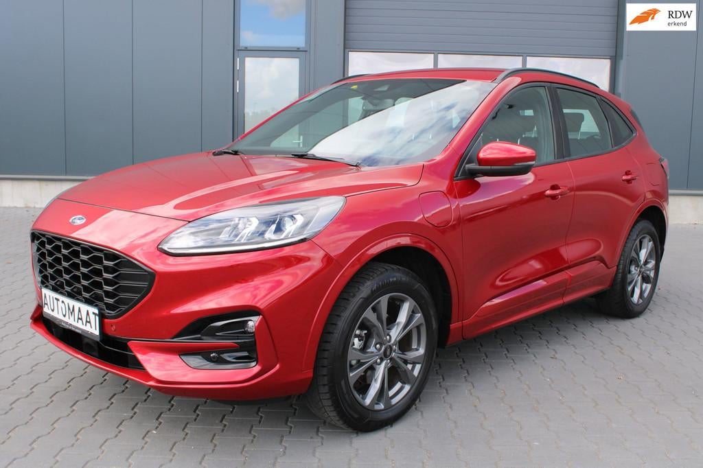 Ford KUGA 2.5 Hybride ST AUTOMAAT, Auto's, Ford, Stof, Gebruikt, Zwart, Bedrijf