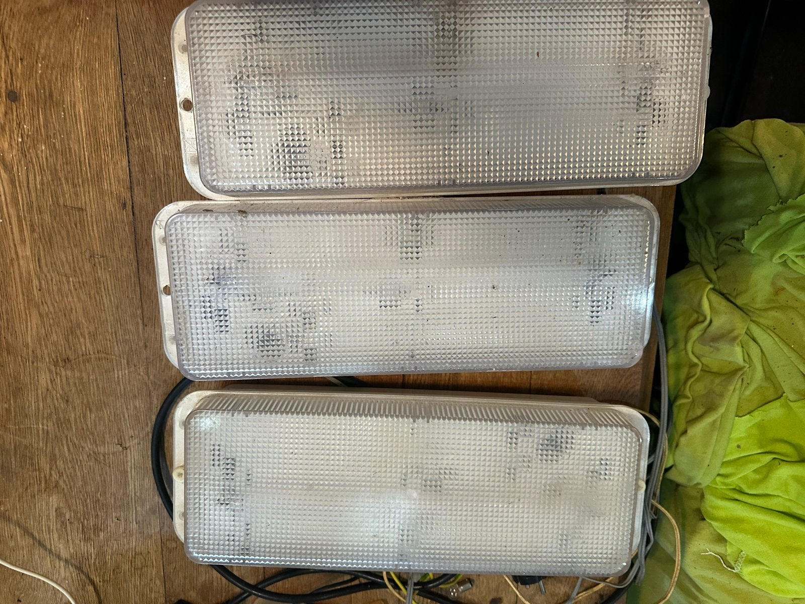 Noodverlichting 3x TL-armaturen - Gebruikt, Ophalen of Verzenden, Gebruikt, 50 tot 200 watt, Armatuur