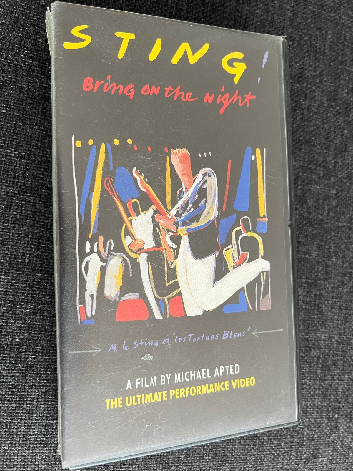 Sting! Bring on the Night VHS - Live Performance Video, Muziek, Alle leeftijden, Ophalen of Verzenden, VHS