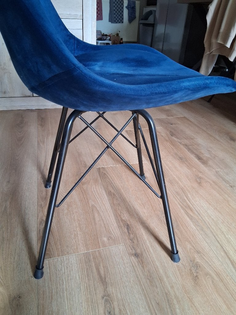 4 Eethoekstoelen, Huis en Inrichting, Stoelen, Ophalen, Gebruikt, Overige kleuren, Eén