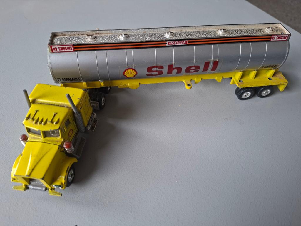 Vintage Shell Tankwagen (+/- 1974), Ophalen of Verzenden, Gebruikt