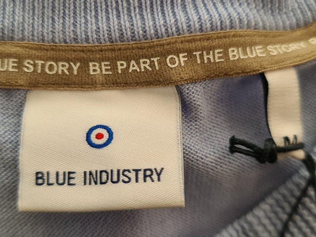 Nieuw Blue Industry Trui met ronde hals en blauwe kleur  M, Blue Industry, Nieuw, Verzenden, Maat 48/50 (M)