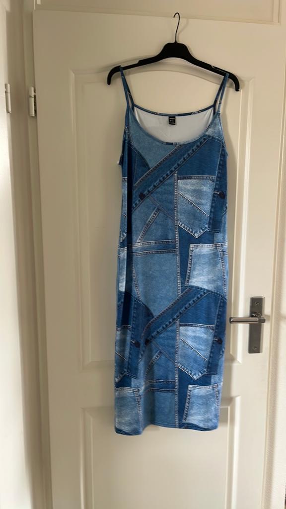 Midijurk xl shein, Blauw, Maat 46/48 (XL) of groter, Nieuw, Ophalen of Verzenden