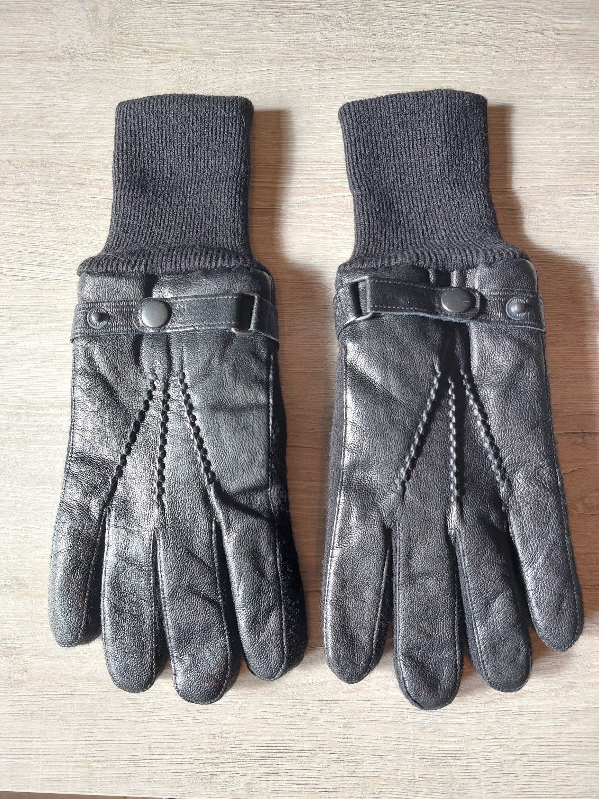 Leren handschoenen, Ophalen of Verzenden, Zo goed als nieuw, Maat 56/58 (XL), Handschoenen