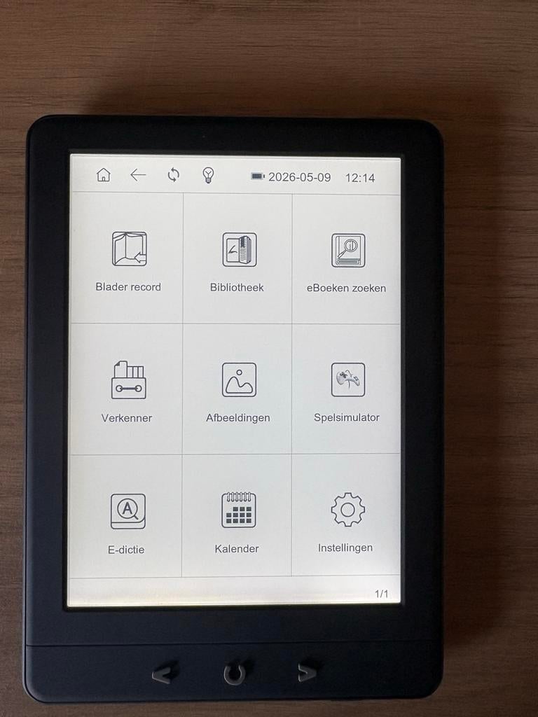 Silvergear E-reader -  Nieuw, Computers en Software, Ophalen, Nieuw, 4 GB of minder, Touchscreen