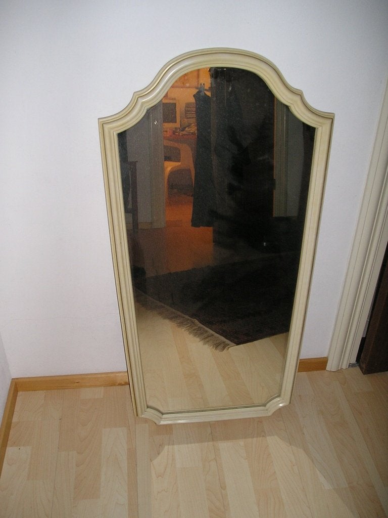 vintage spiegel, Minder dan 50 cm, Gebruikt, 100 tot 150 cm, Ophalen of Verzenden