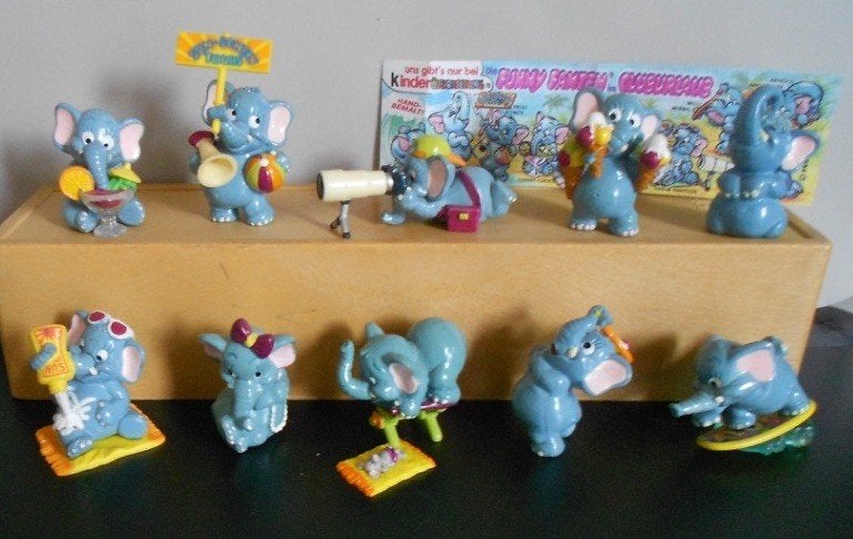 Kindersurprise Ferrero: Funny Fanten im ClubUrlaub = Olifant, Ophalen of Verzenden, Zo goed als nieuw, Overige typen