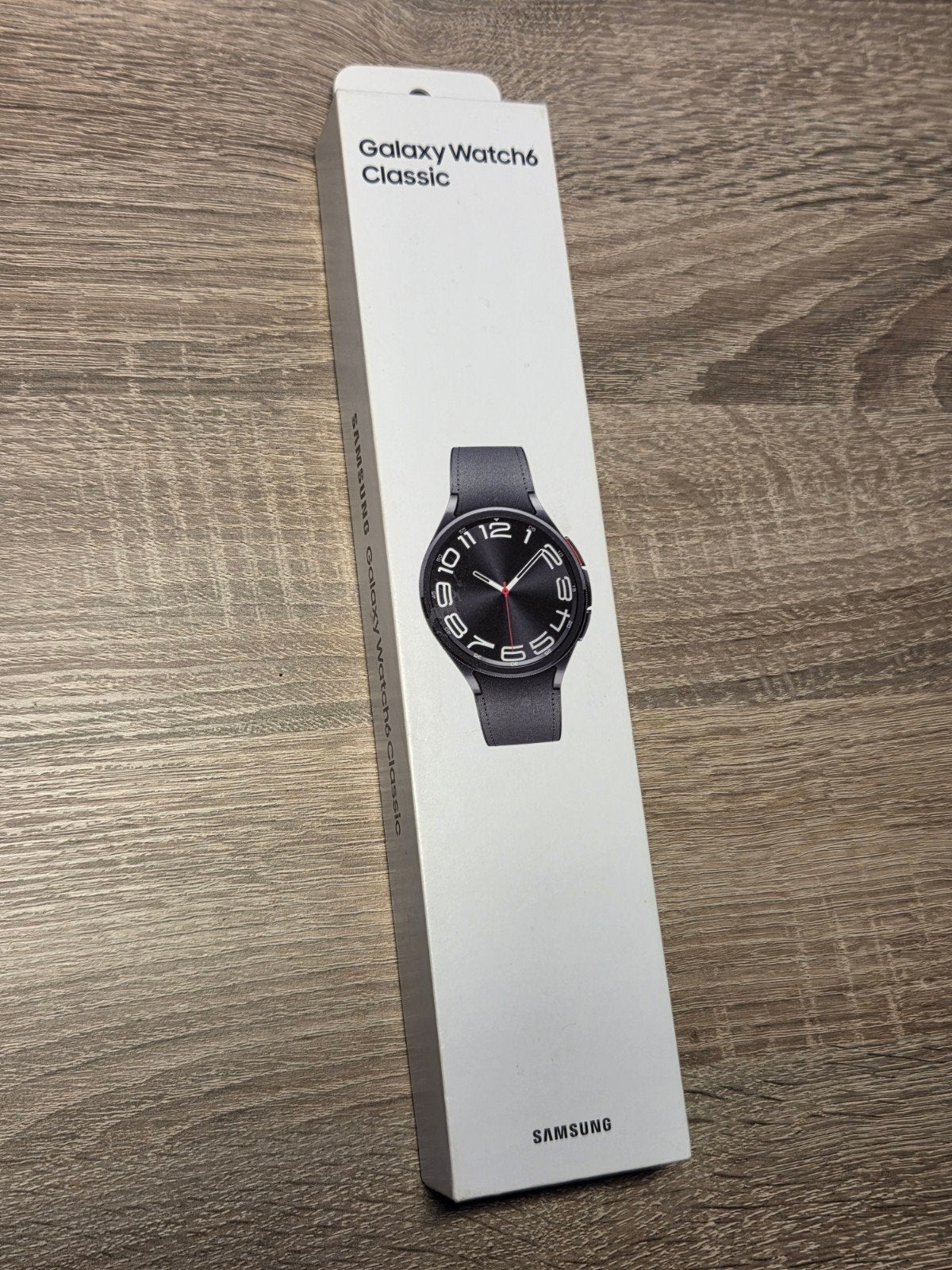 Galaxy Watch 6 Classic 43 mm LTE (Nieuw + Verzegeld), Ophalen, Samsung Galaxy Watch 6 Classic, Zwart, Nieuw