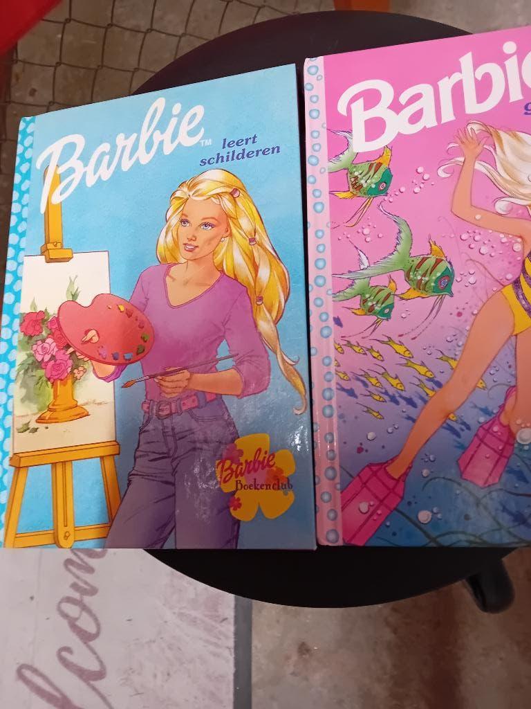 Lees boekjes Barbie boekjes 2 stuks, Ophalen of Verzenden, Gelezen