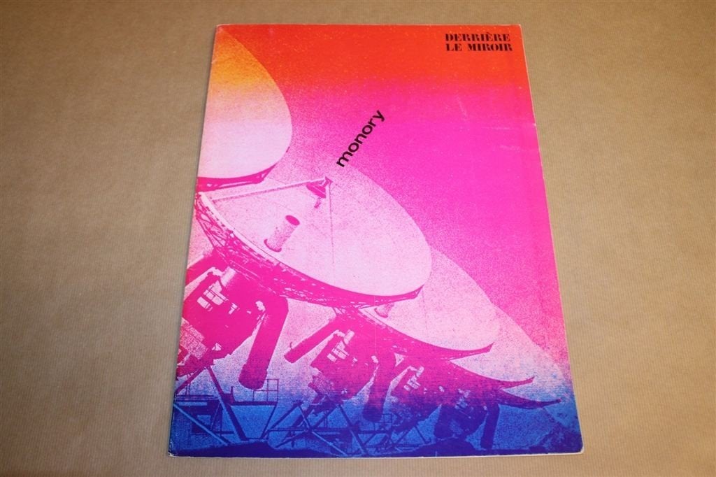 Kunstuitgave Derrière Le Miroir. Monory. Zeldzaam. 1981., Ophalen of Verzenden, Gelezen