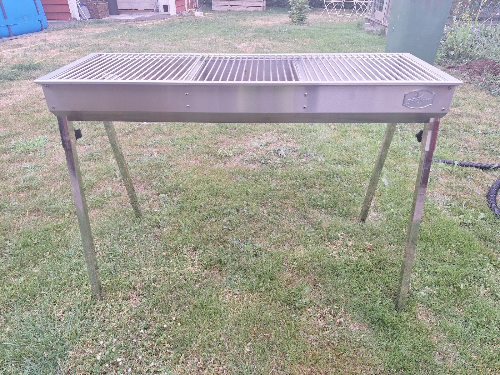 Bon.Fire RVS barbecue met afneembare poten, Ophalen, Gebruikt, Bon.Fire