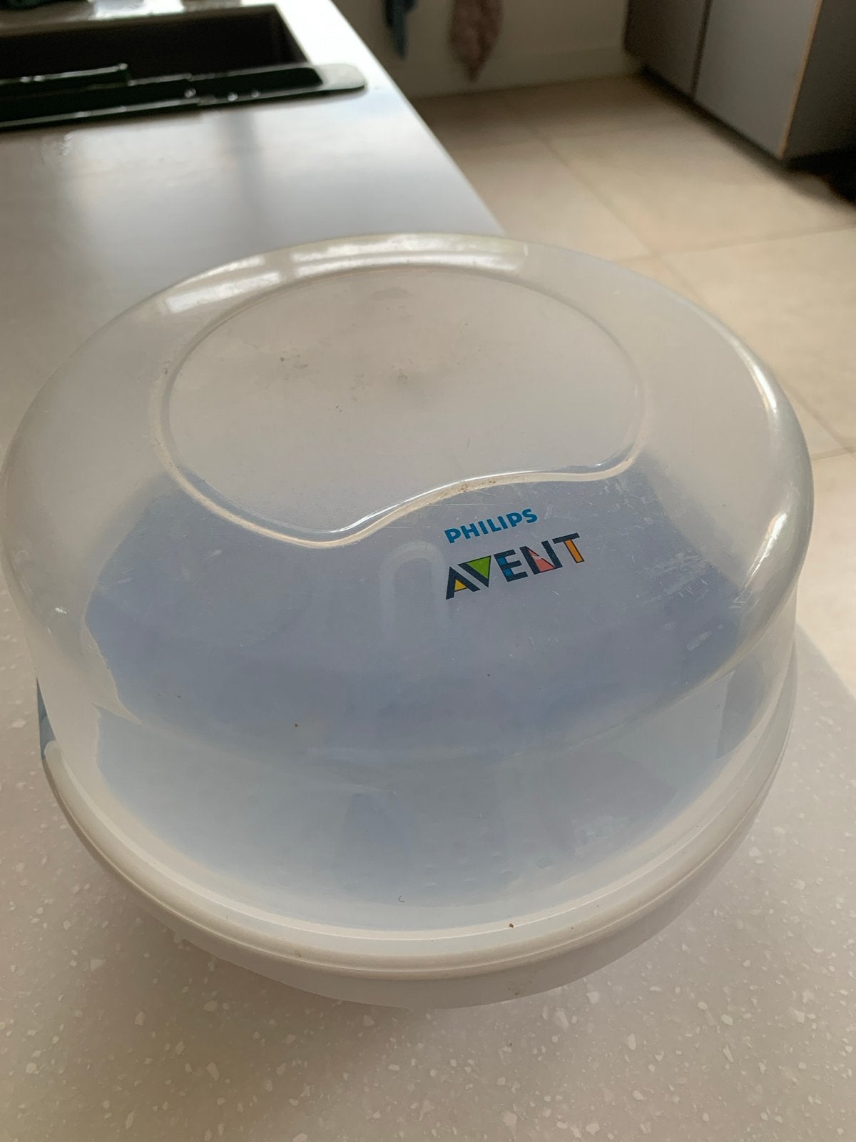 Philips Avent magnetron sterilisator met lichte beschadiging, Ophalen, Gebruikt