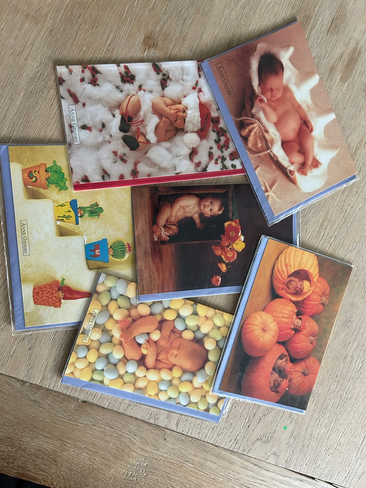 Collectie Anne Geddes kaarten en stickers, Ophalen, Zo goed als nieuw, Overige typen
