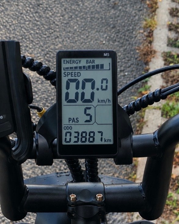 M5 Display fatbike te ruil/ te koop - Zo goed als nieuw, Fietsen en Brommers, Ophalen of Verzenden, Zo goed als nieuw