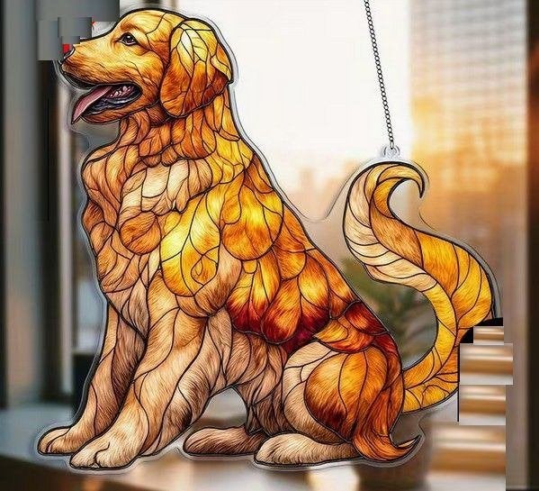 Raamhanger golden retriever, Ophalen of Verzenden, Nieuw