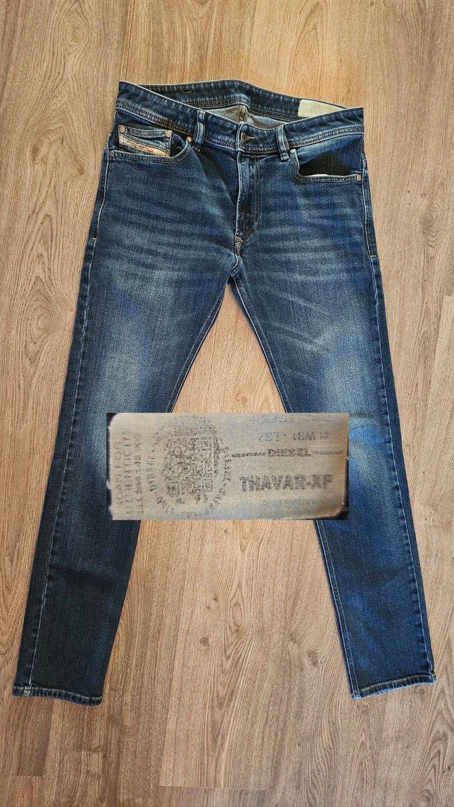 Diesel THAVAR W31 L32 * 31x32 * GRATIS VERZENDEN * SKINNY, Diesel, Blauw, Diesel, W32 (confectie 46) of kleiner