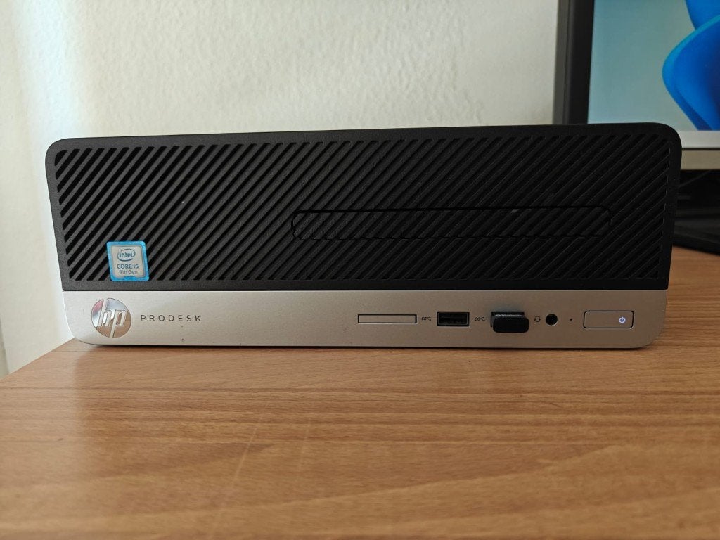 Complete Desktop Set: HP PC, 2x 22" Monitors, Wireless Set, Ophalen, Gebruikt, 2 tot 3 Ghz, 512 GB