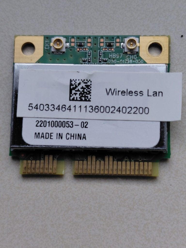 Wireless lan voor laptop, Ophalen of Verzenden, Gebruikt, Intern, Intel