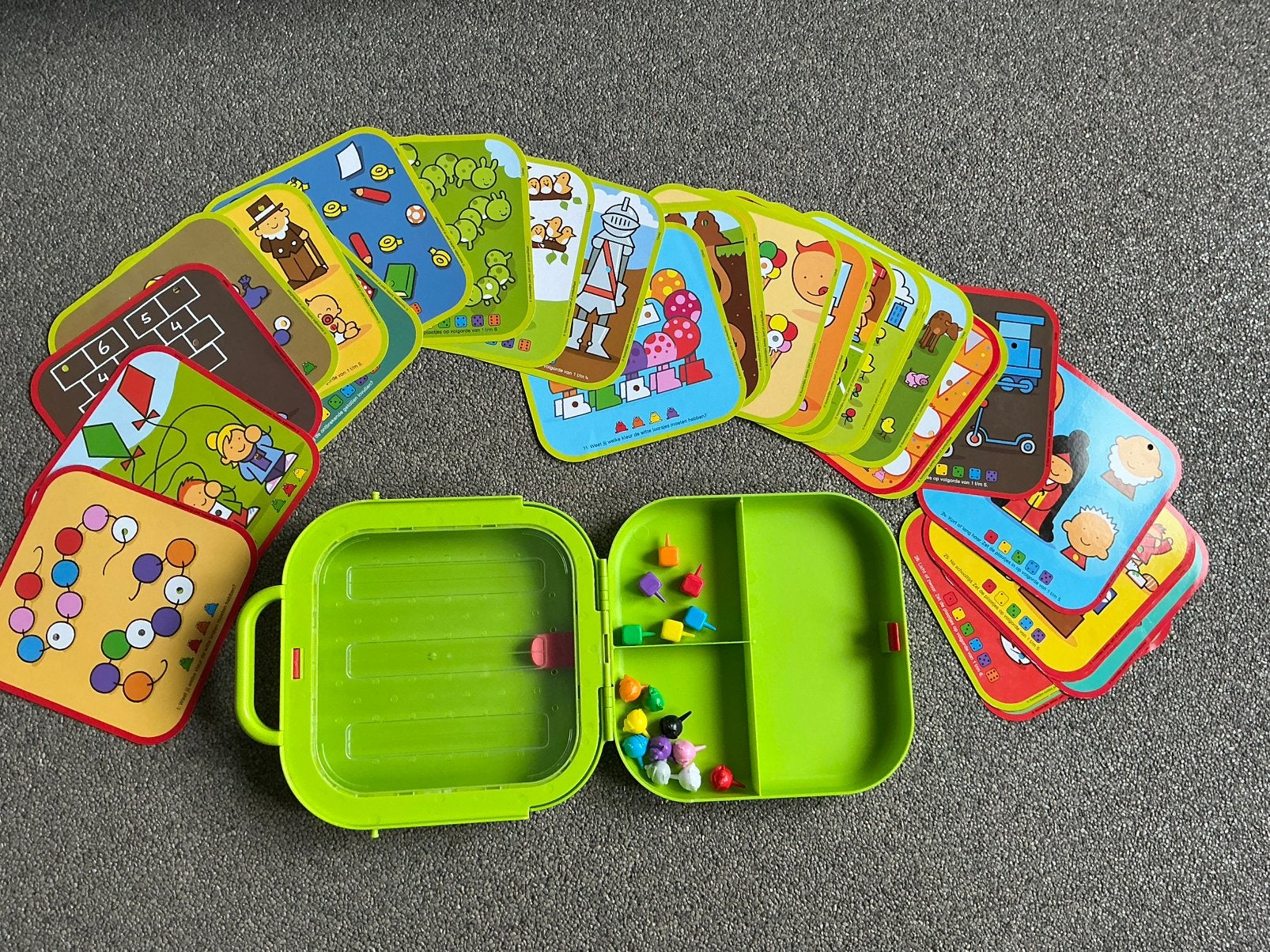 Spel Cijfers leren getallenreeks logisch denken begrippen, Ophalen of Verzenden, Gebruikt, Taal en Lezen