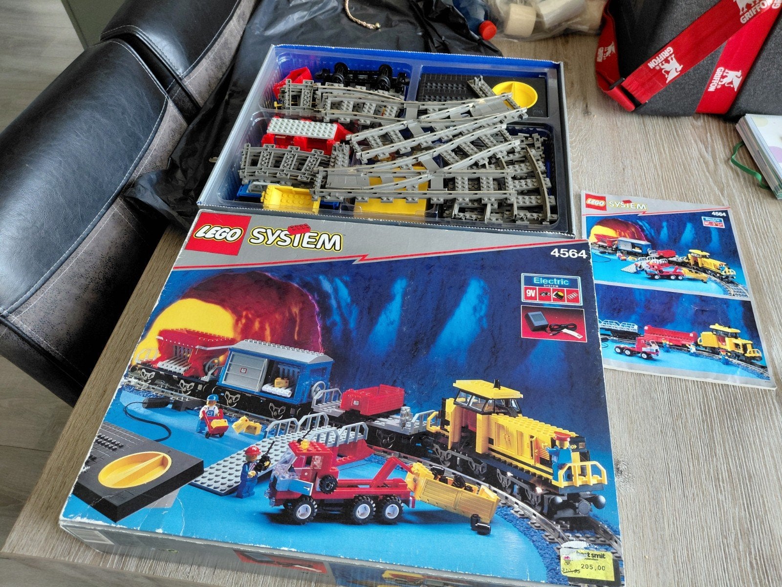 Complete LEGO Treinset met extra spoorovergang en rails, City, Compleet, Lego, Ophalen of Verzenden
