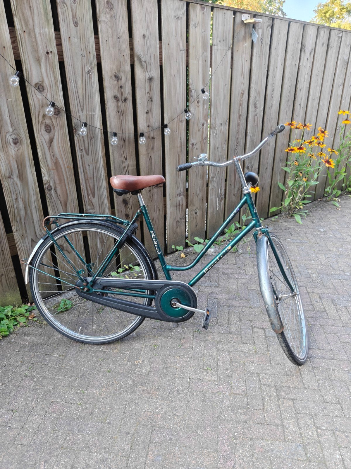 Solide damesfiets, stadsfiets omafiets terugtraprem, Versnellingen, Ophalen, Overige merken, 53 tot 56 cm