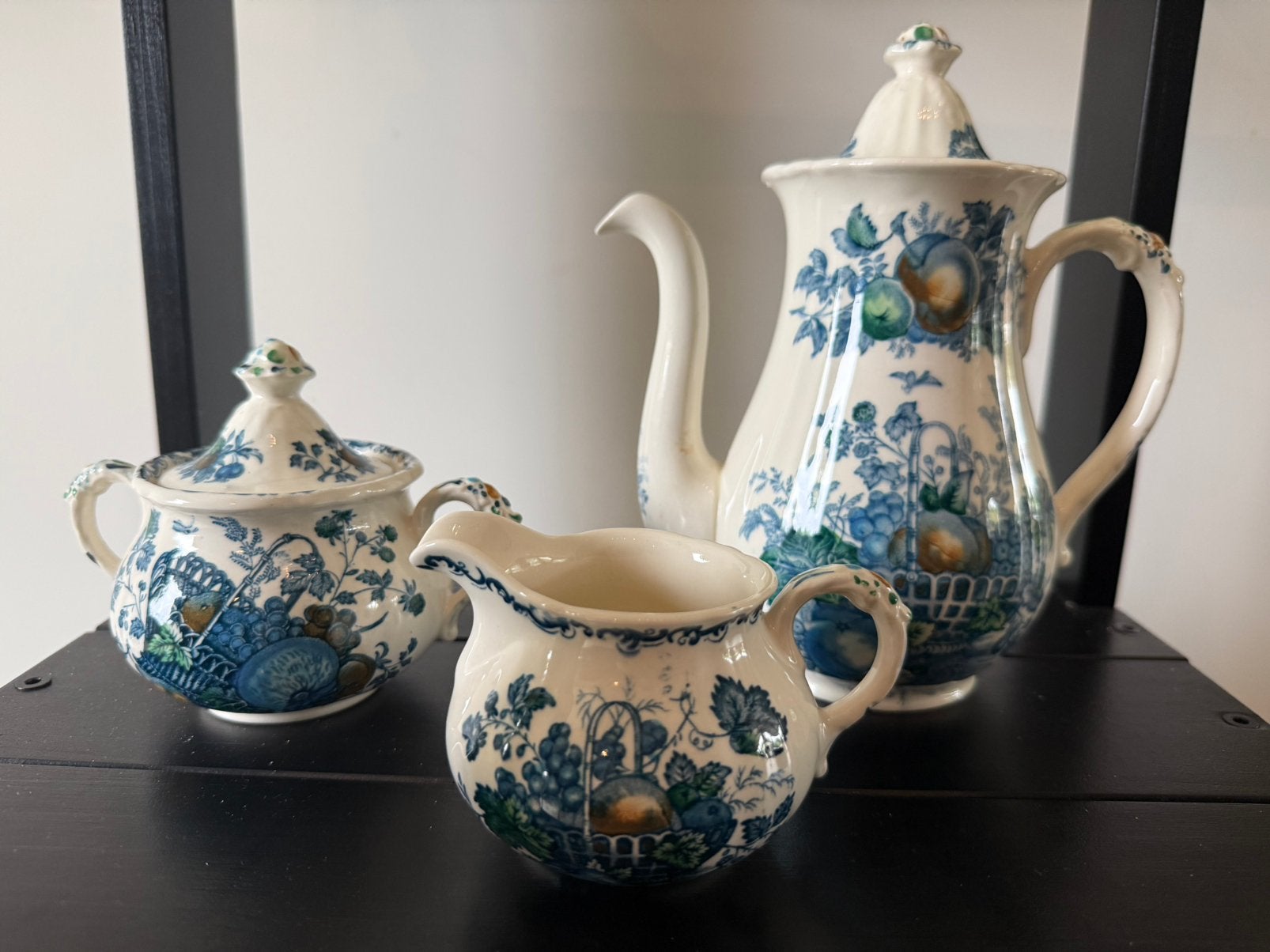 Mason’s Fruit Basket koffie/theeservies Engeland, Antiek en Kunst, Ophalen of Verzenden