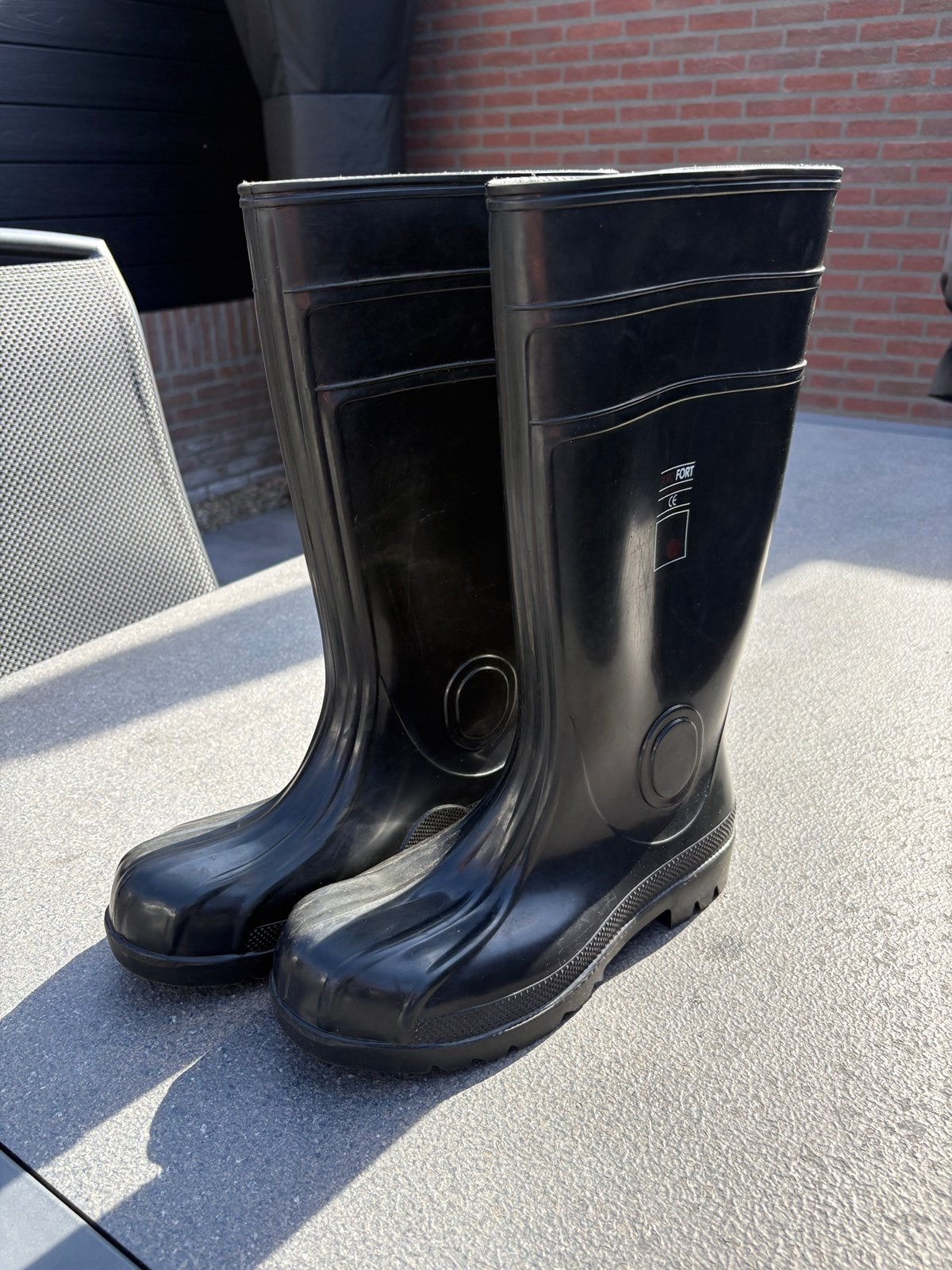 Eurofort waterdichte werklaarzen maat42/43, Tuin en Terras, Werkkleding, Ophalen of Verzenden, Zo goed als nieuw, Dames, Laarzen