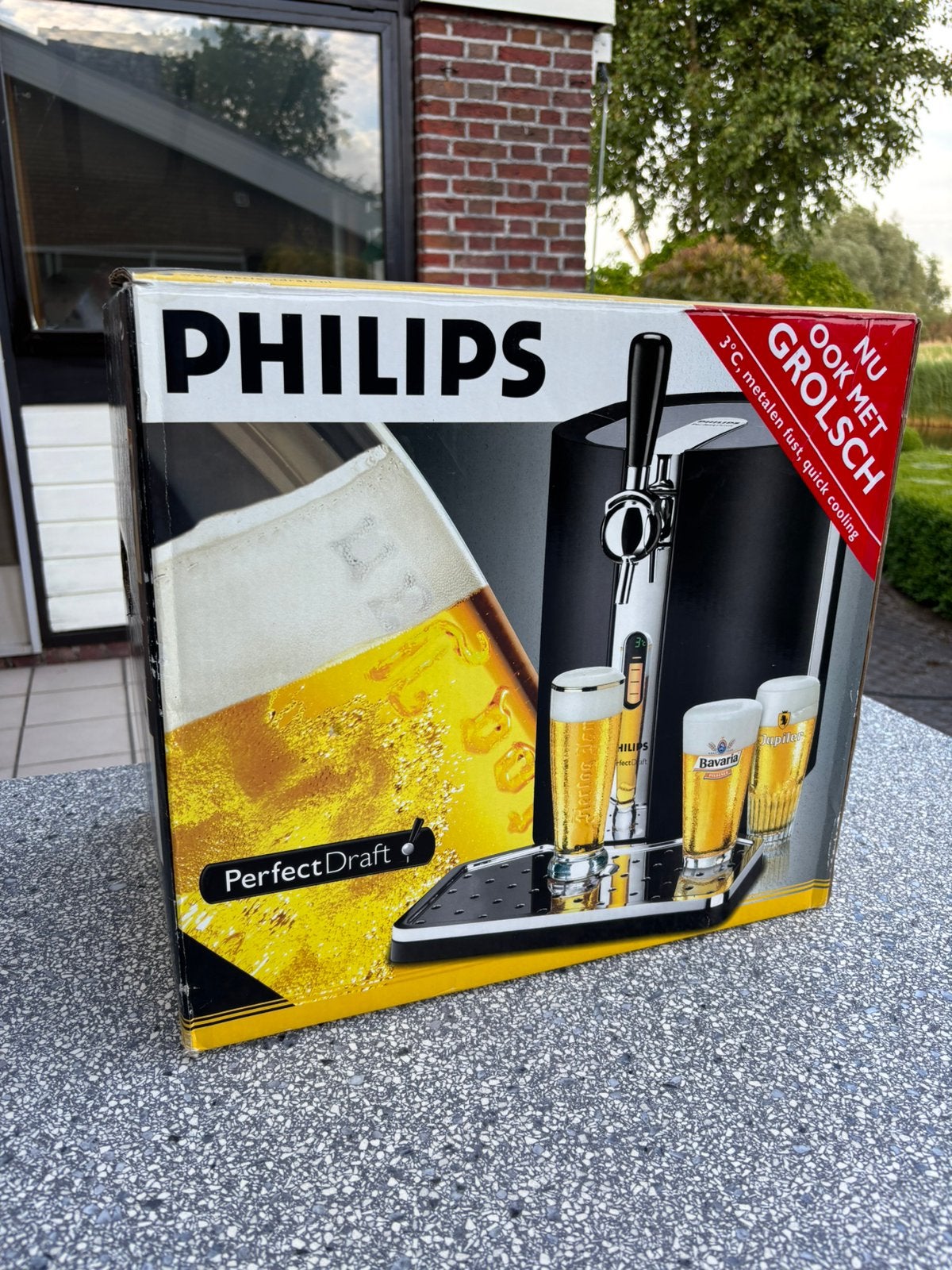 Philips Perfect Draft thuistap HD3600, Ophalen, Zo goed als nieuw, Philips