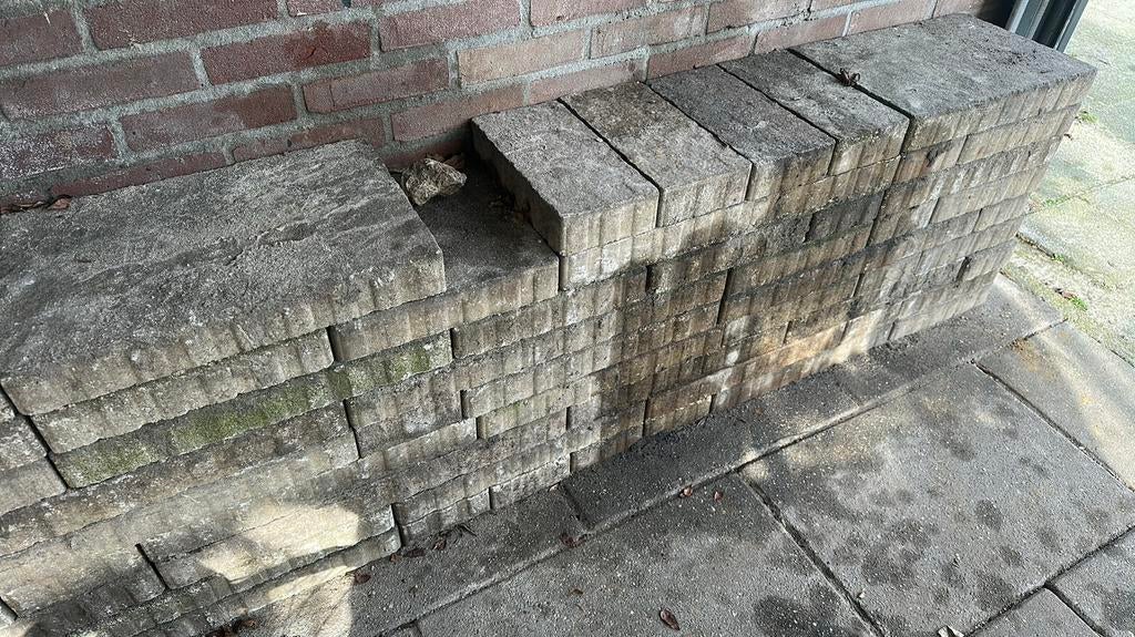Tuin tegels, Ophalen, Zo goed als nieuw, Hout