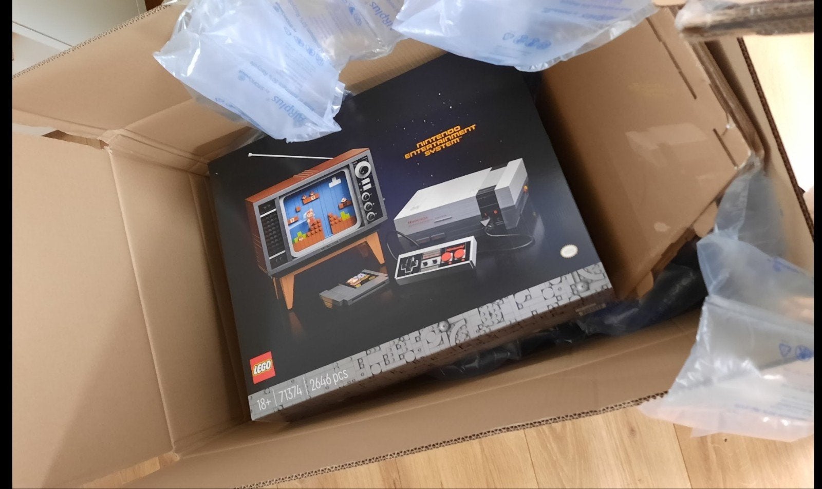 LEGO Nintendo Entertainment System (NES) 71374, Ophalen, Zo goed als nieuw