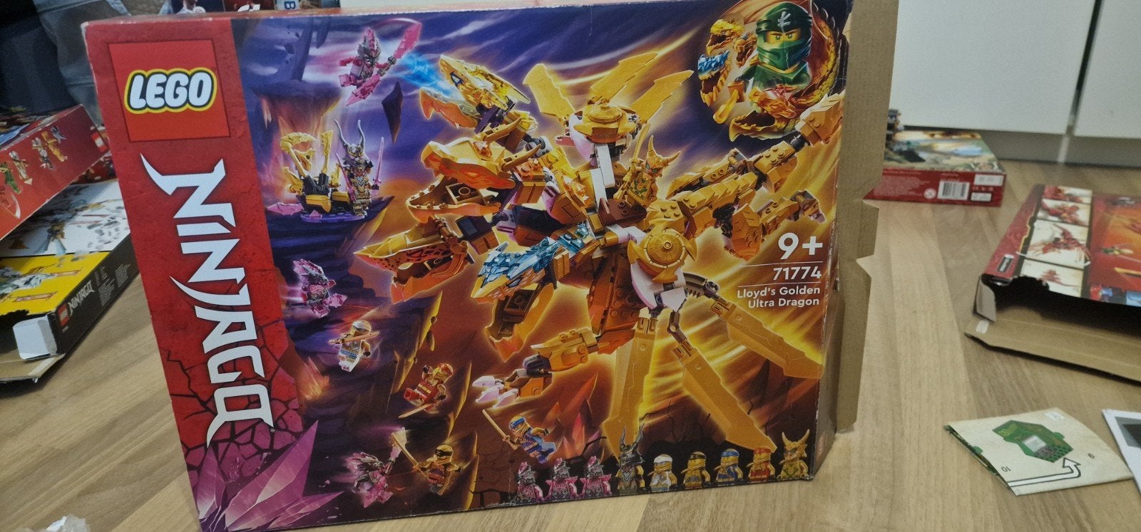 LEGO Ninjago Lloyd's Gouden Ultra Draak (71774), Ophalen of Verzenden, Gebruikt