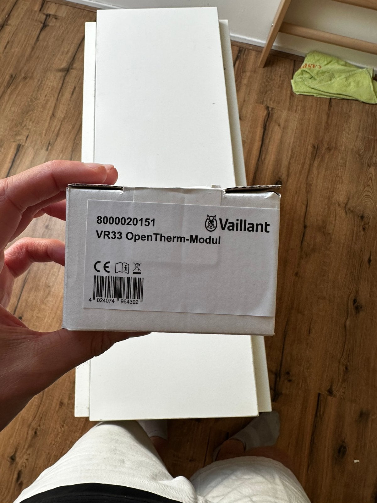Valliant VR33 OpenTherm module, Zo goed als nieuw, 10 m² of meer, Overige materialen, 60 cm of meer