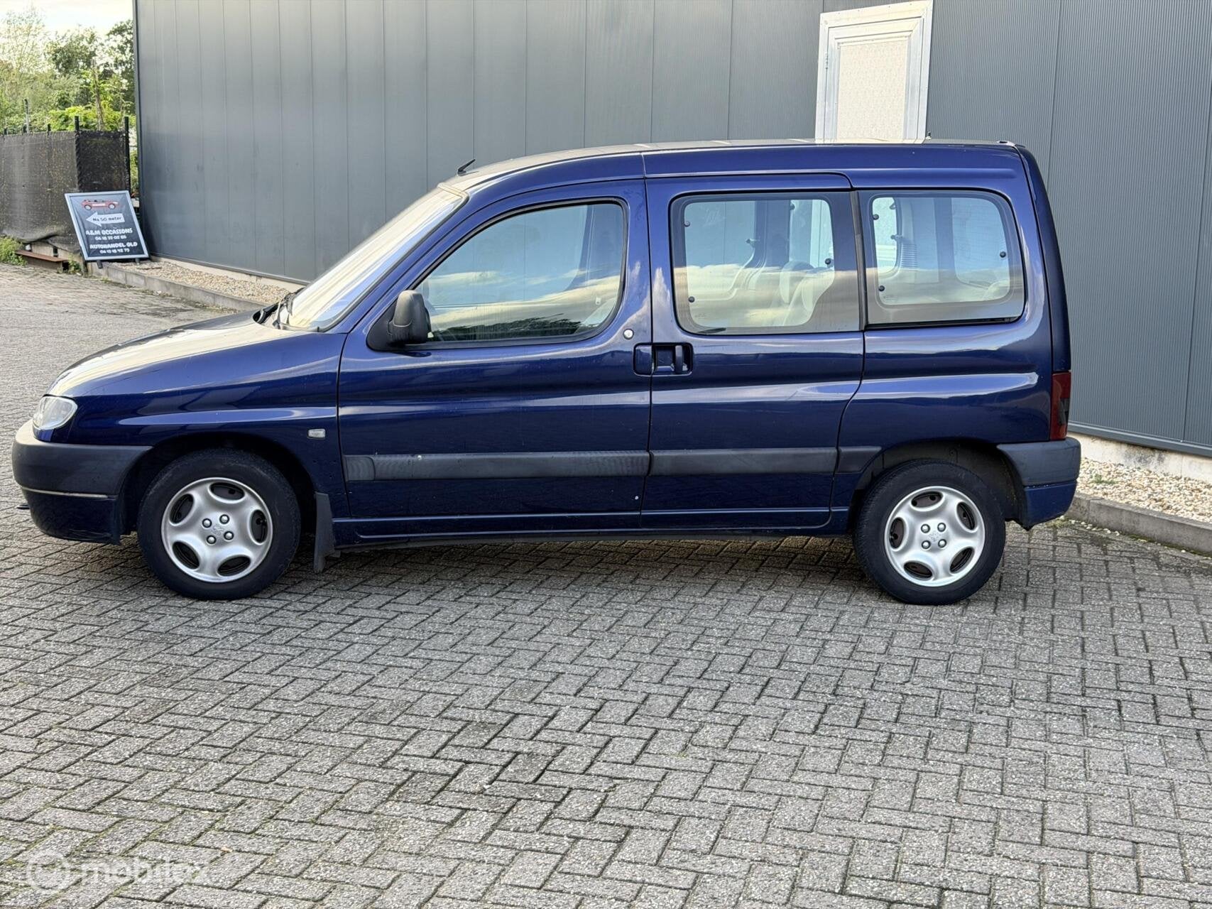 Peugeot Partner combi 1.6-16V Combispace LAGEKM/NAP/APK, Voorwielaandrijving, 1160 kg, Gebruikt, Blauw