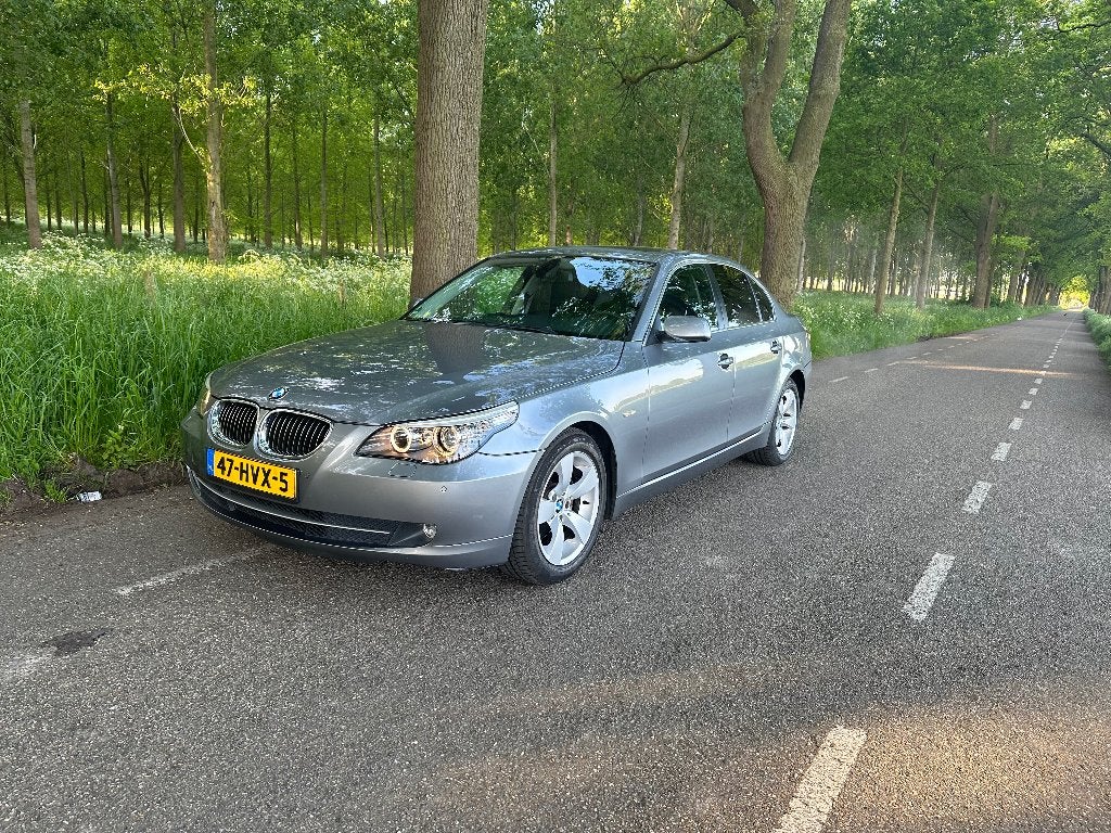 PARTS / EXPORT BMW 5-Serie 2.5 I 523 AUT 2008 Grijs, Achterwielaandrijving, Zwart, Leder, Sedan