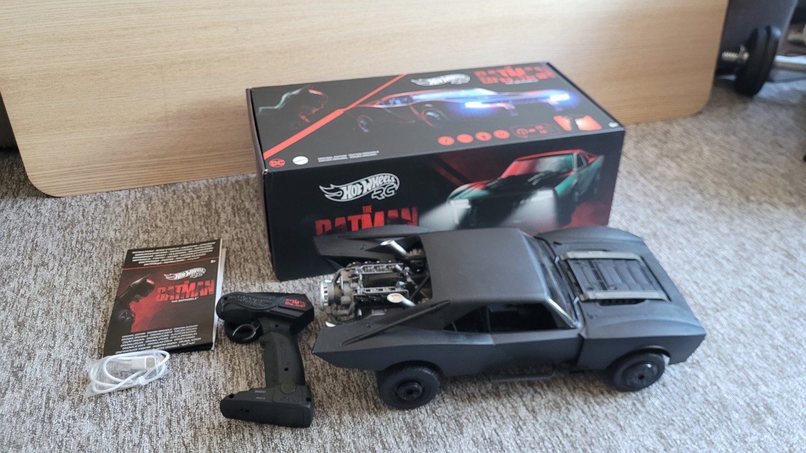 batman batmobile, Ophalen of Verzenden, Zo goed als nieuw, Overige schalen, Onderdeel