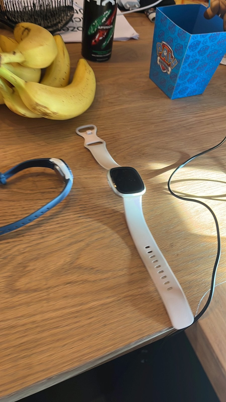 Fitbit versa 3, Ophalen of Verzenden, Zo goed als nieuw, Zwart, Android