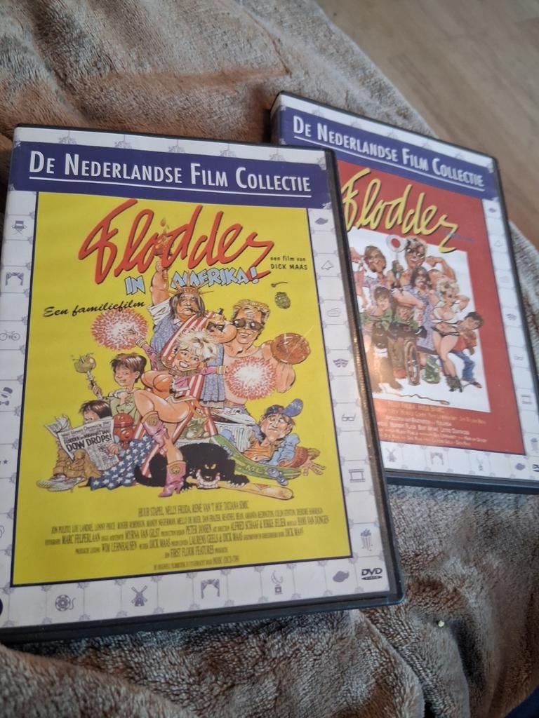 Flodder en Flodder in Amerika! DVD's, Vanaf 9 jaar, Ophalen of Verzenden, Gebruikt