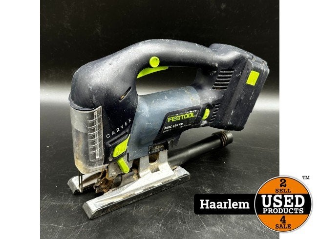Festool Carvex PSBC 420 EB incl Accu 3.0 Ah 14.4V en lader, Festool, Gebruikt, Support@festool.com, Festool GmbH, WertstraÃŸe 20, 
73240 Wendlingen
Germany