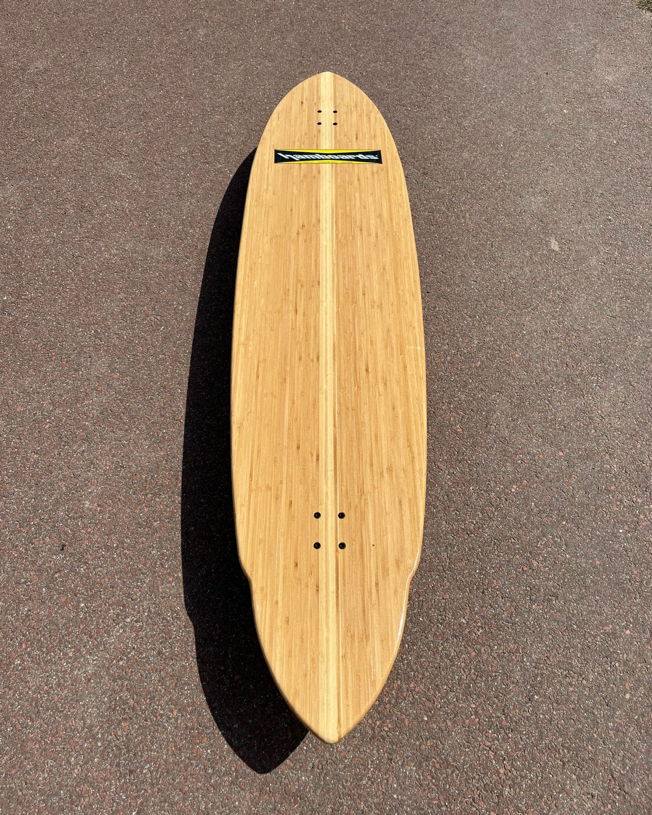 Hamboards Pinger 67" Surfskate Complete, Ophalen, Zo goed als nieuw, Skateboard, Longboard