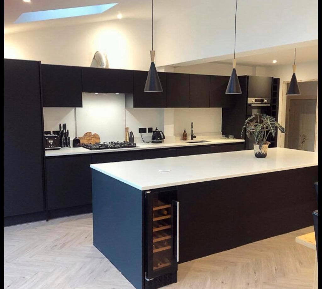 EIKEN VISGRAAT PARKET KANT EN KLAAR GEOLIED, Ophalen of Verzenden, Nieuw, 75 m² of meer
