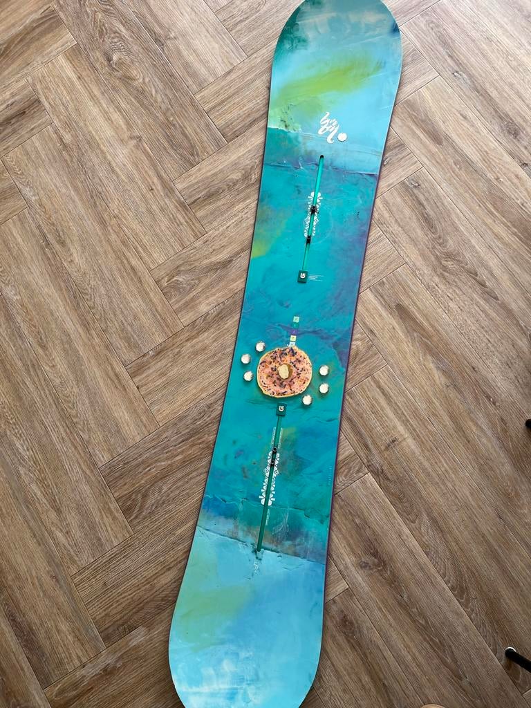 Burton snowboard 150 cm, Sport en Fitness, Snowboarden, Ophalen, Gebruikt, Board