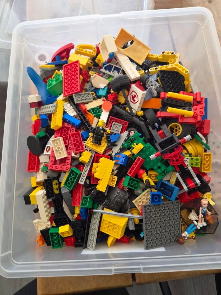 Grote partij diverse Lego bouwstenen en onderdelen, Gebruikt, Lego, Ophalen of Verzenden, Losse stenen