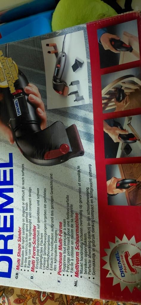 Dremel Multivorm Schuurmachine - Nieuw in doos, Ophalen of Verzenden, Nieuw, Minder dan 600 watt, Overige typen