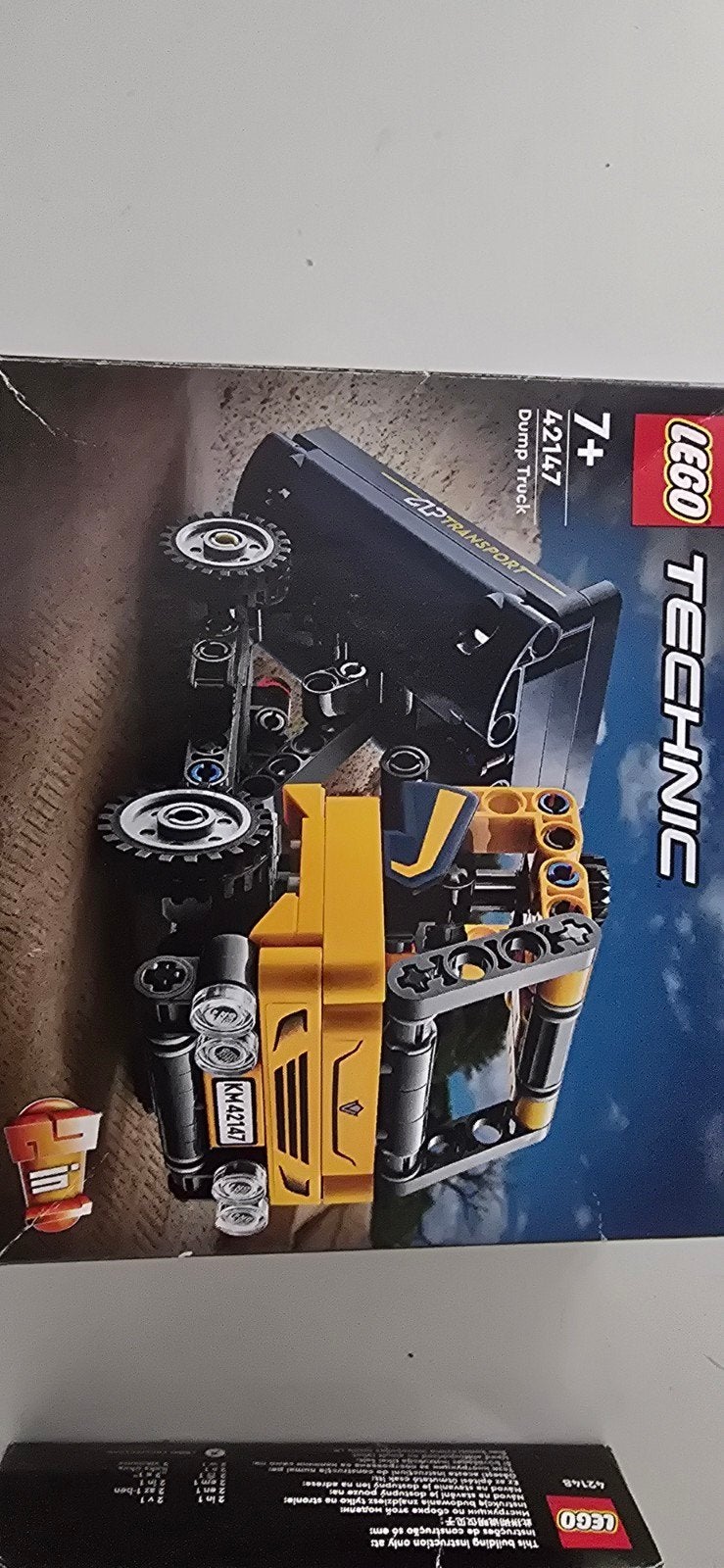 LEGO Technic Sneeuwruimer 42148 en Dumptruck 42147, Ophalen of Verzenden, Nieuw, Overige merken