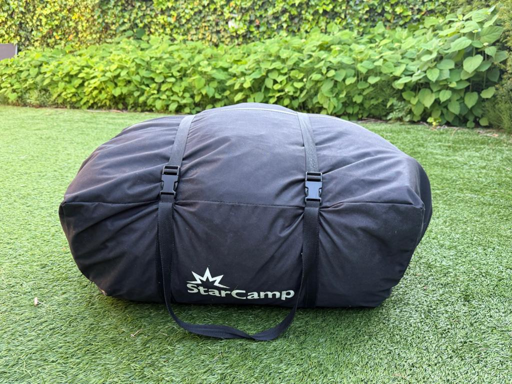 Starcamp Discovery Air Tent - Antraciet/Grijs, Caravans en Kamperen, Tenten, Gebruikt, Ophalen