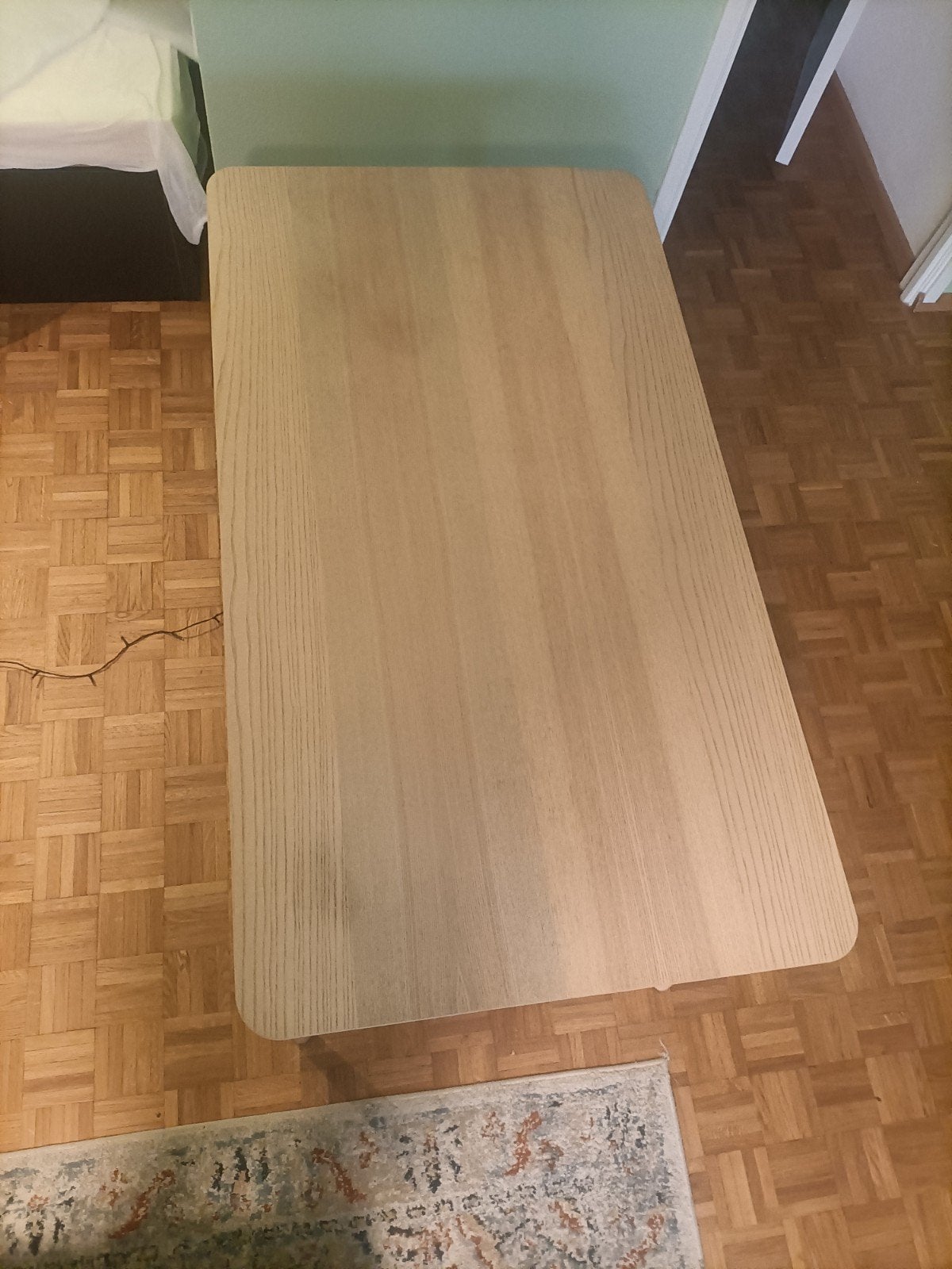 IKEA LISABO eettafel of bureau, 140x78 cm, Huis en Inrichting, Tafels | Eettafels, Ophalen, Gebruikt, 100 tot 150 cm, 50 tot 100 cm