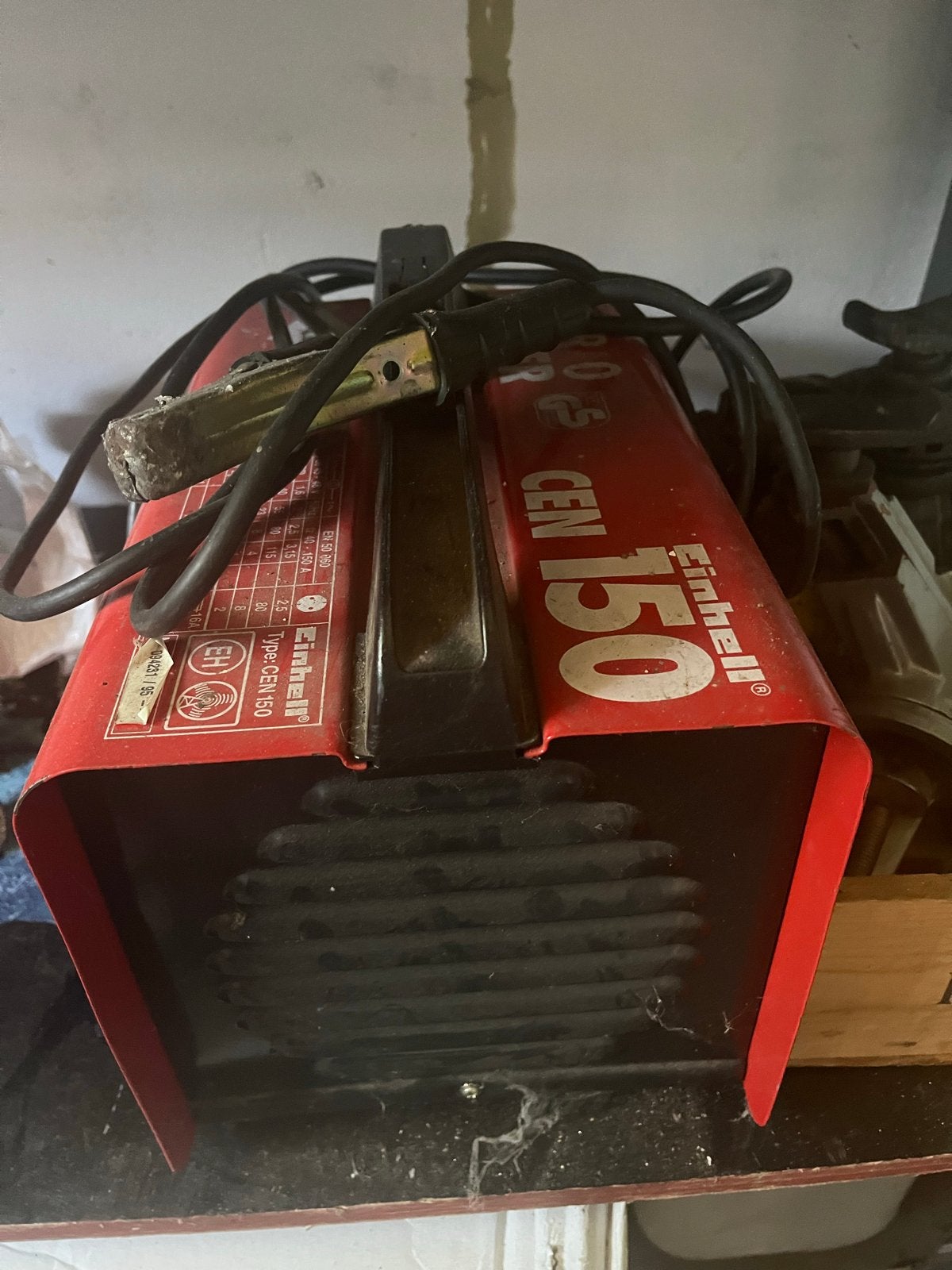 Einhell CEN 150 Lasapparaat - Gebruikt, Ophalen of Verzenden, Gebruikt, Minder dan 150 ampère, Elektroden