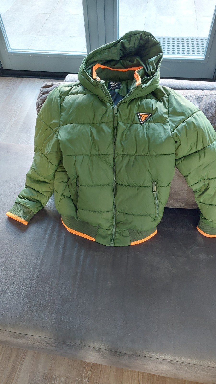 Stoere Jake Fischer winterjas maat 164, Ophalen, Gebruikt, Jongen of Meisje, Jake Fischer