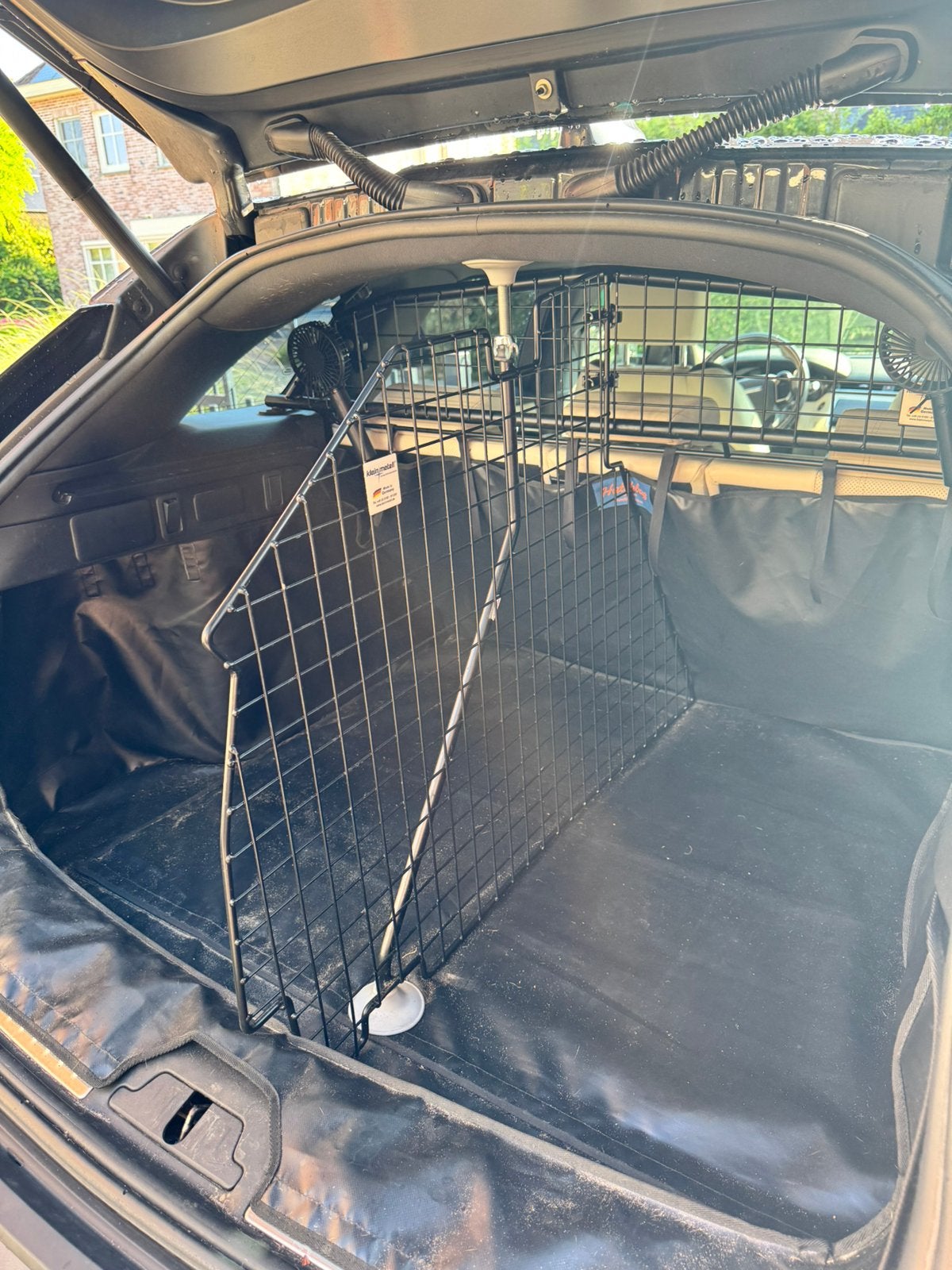 Range Rover Velar hondenrek/scheidingsrek/kofferbakhoes, Ophalen, Gebruikt