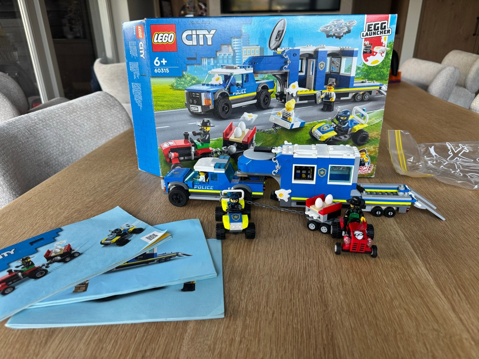 LEGO City 60315 Mobiele Commando Eenheid, City, Lego, Ophalen of Verzenden, Zo goed als nieuw
